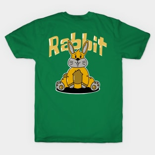 Tired Funny Cute Rabbit T-Shirt